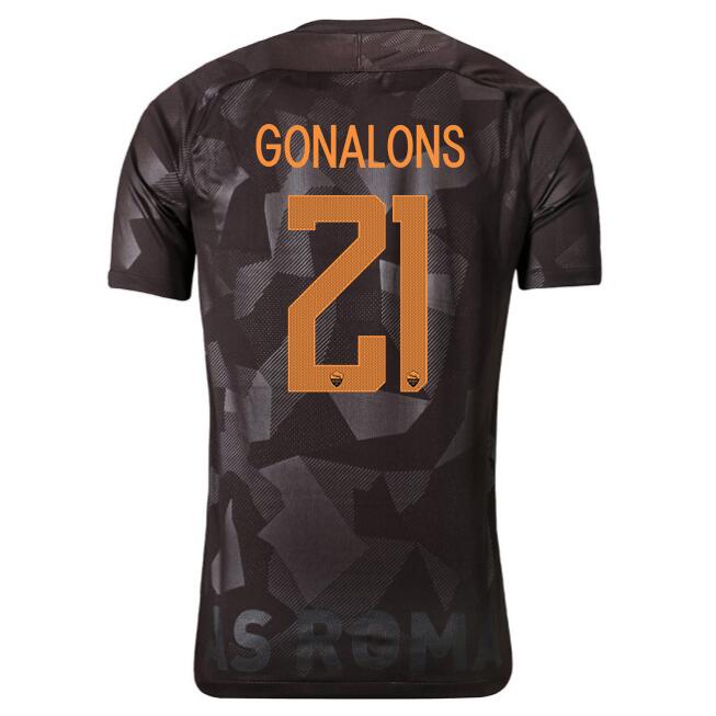 Camiseta AS Roma 1ª Gonalons 2017/18